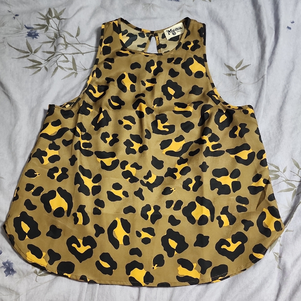 Show Me Your Mumu Leopard Tank